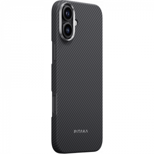 Чехол Pitaka Ultra-Slim Case для iPhone 16/16 Plus, черный