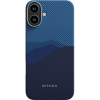 Чехол Pitaka StarPeak Tactile Woven case для iPhone 16/16 Plus, Over The Horizon