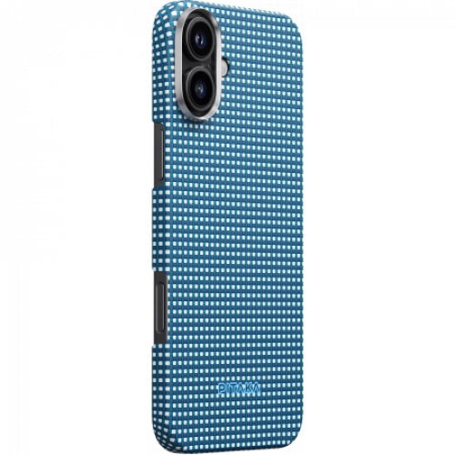 Чехол Pitaka Ultra-Slim Case для iPhone 16/16 Plus, Ocean Blue