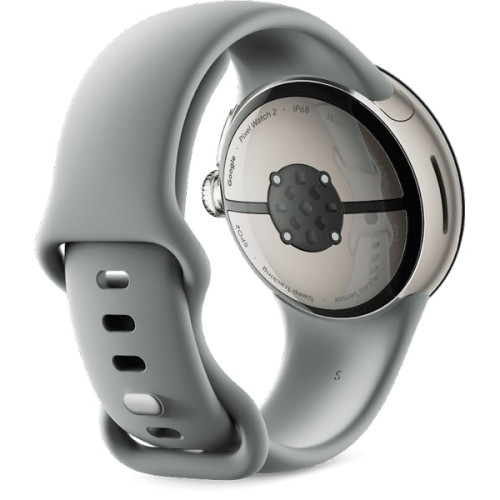 Pixel Watch 2 LTE Champagne Gold Case / Hazel Active band