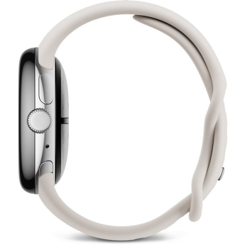 Pixel Watch 3 Wi-Fi 41mm Polished Silver Case / Porcelain Active Band