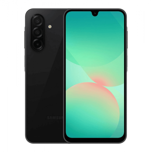 Смартфон Samsung Galaxy A26 6/128 ГБ чёрный (2sim - гибридный слот)