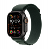 Apple Watch Ultra 2 (2024) 49mm GPS + Cellular Black Titanium Case Dark Green Alpine Loop