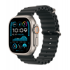 Apple Watch Ultra 2 (2024) 49mm GPS + Cellular Natural Titanium Case Black Ocean Band One Size