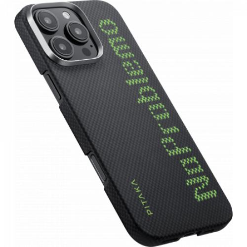 Чехол Pitaka Aries Tactile Woven Case для iPhone 16 Pro/16 Pro Max, NoProblemo